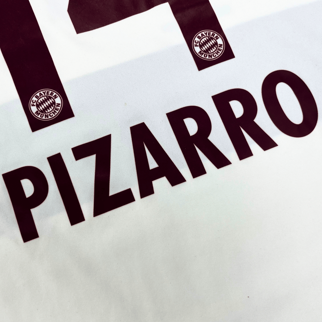 Bayern Munich 2014-15 Away Pizarro #14 Shirt M