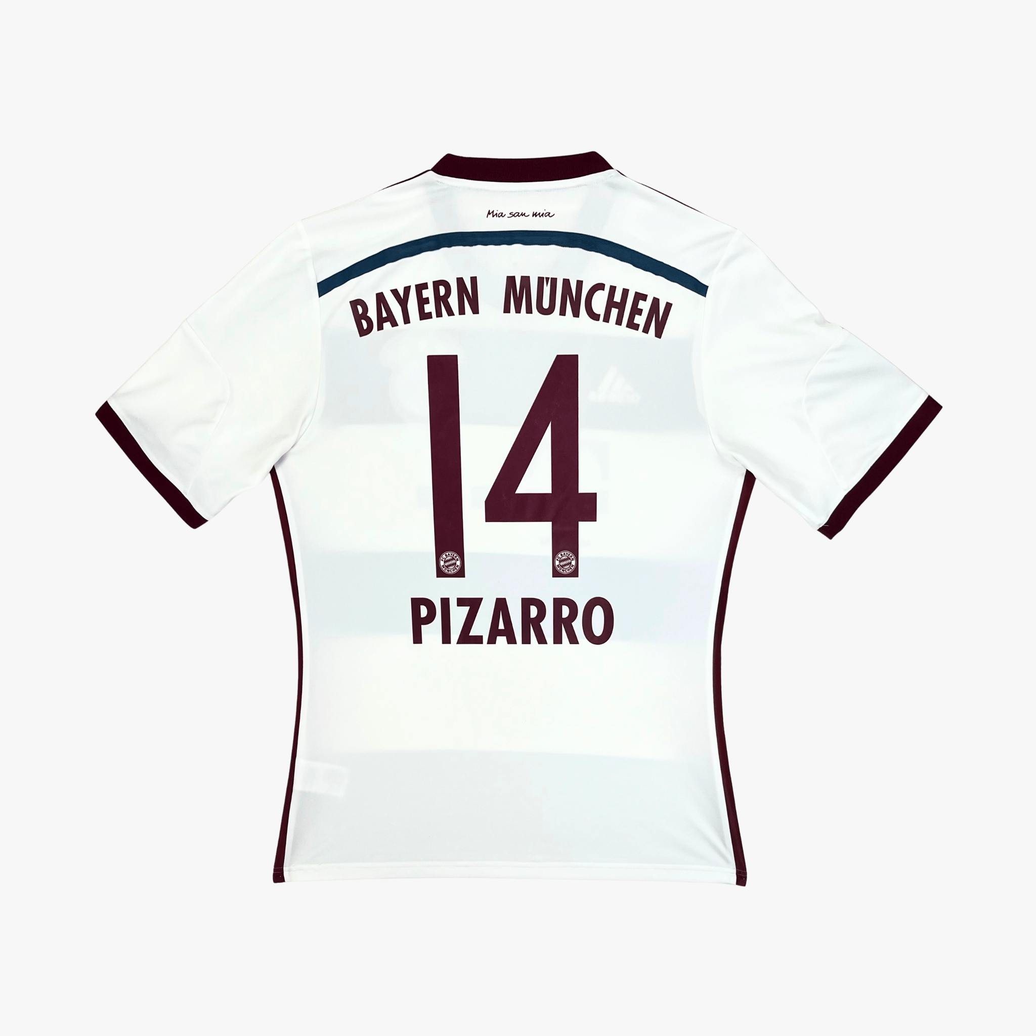 Bayern Munich 2014-15 Away Pizarro #14 Shirt M