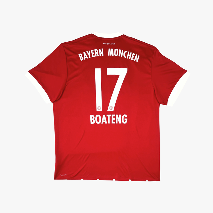 Bayern Munich 2017-18 Home Boateng #17 Shirt XXL