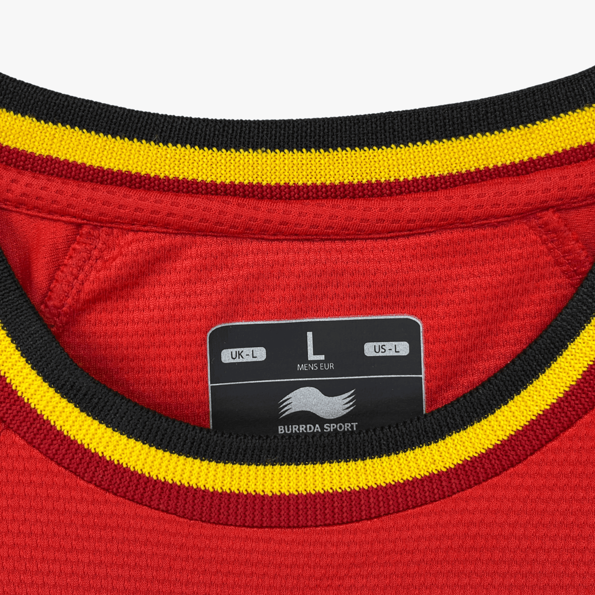Authentic Burrda Belgium 2014-2015 Home shirt, Hazard 10 on the back, size L | Nostalgic Football Shirts