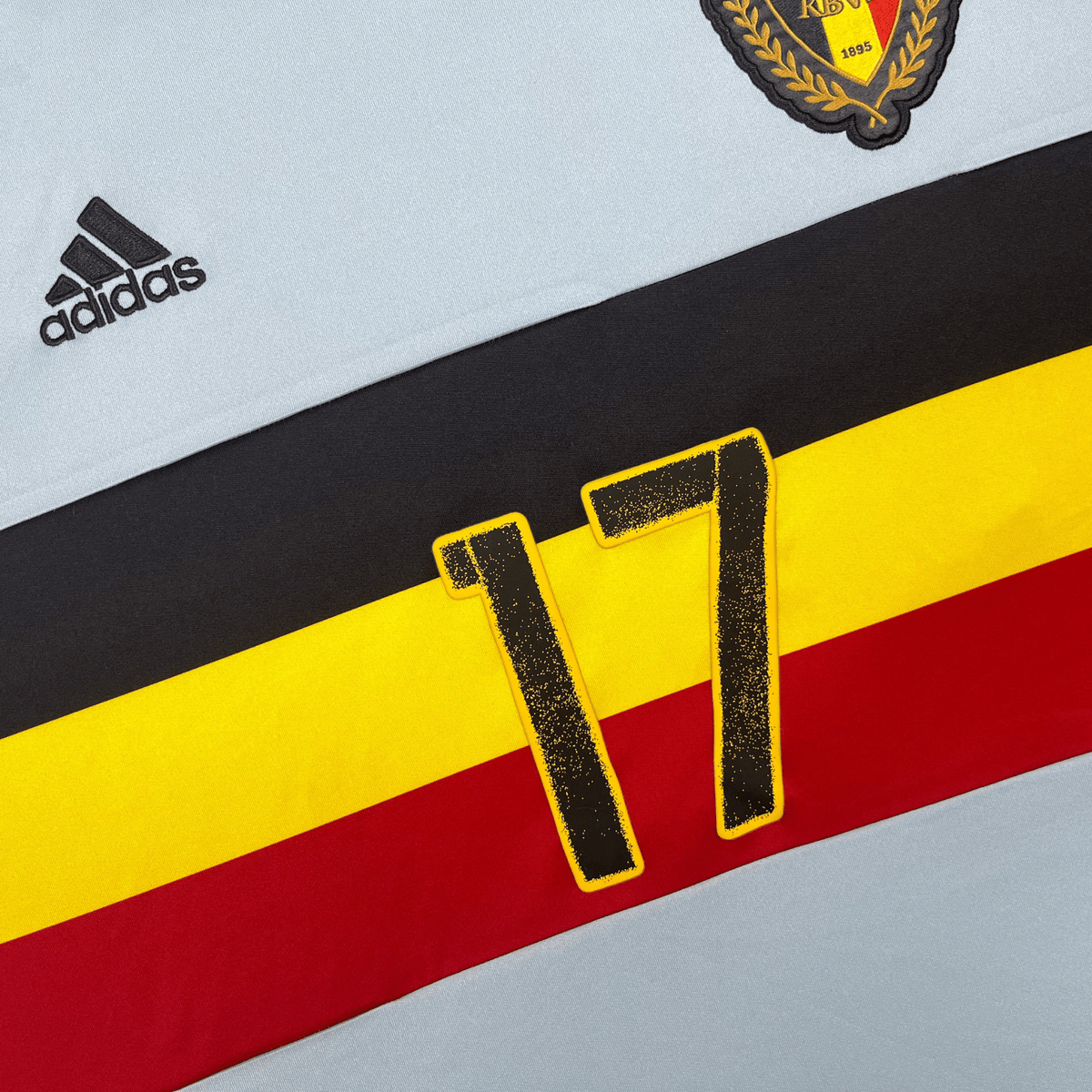 Retro Belgium 2016-2017 Away football jersey by Adidas, Carrasco 17, size L | Nostalgic Football Shirts