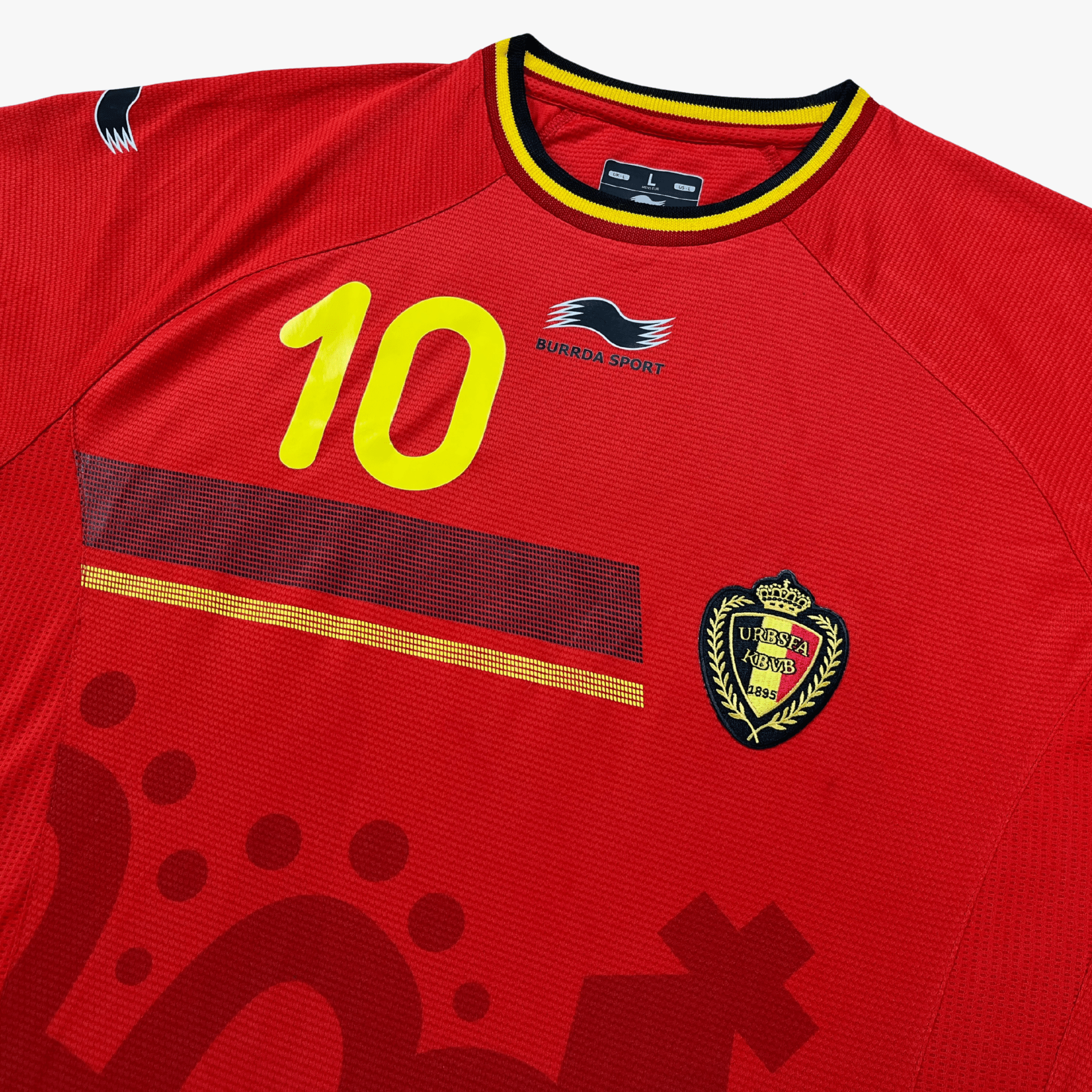 Belgium 2014-15 Home Hazard #10 Shirt L
