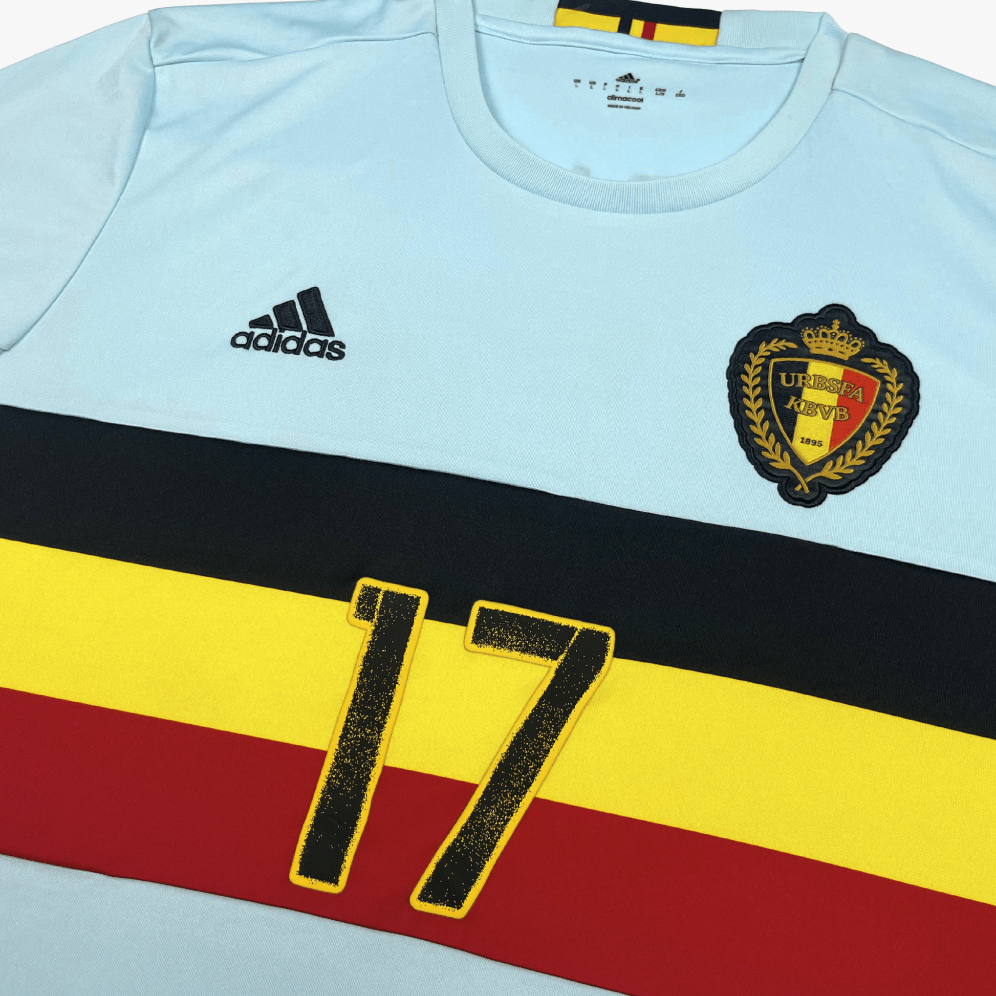 Maillot extérieur Belgique Carrasco #17 2016-17 L