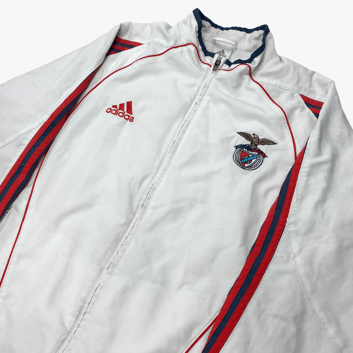 Retro Benfica 2005-2006 training jacket by Adidas, size XL | Nostalgic Football Shirts