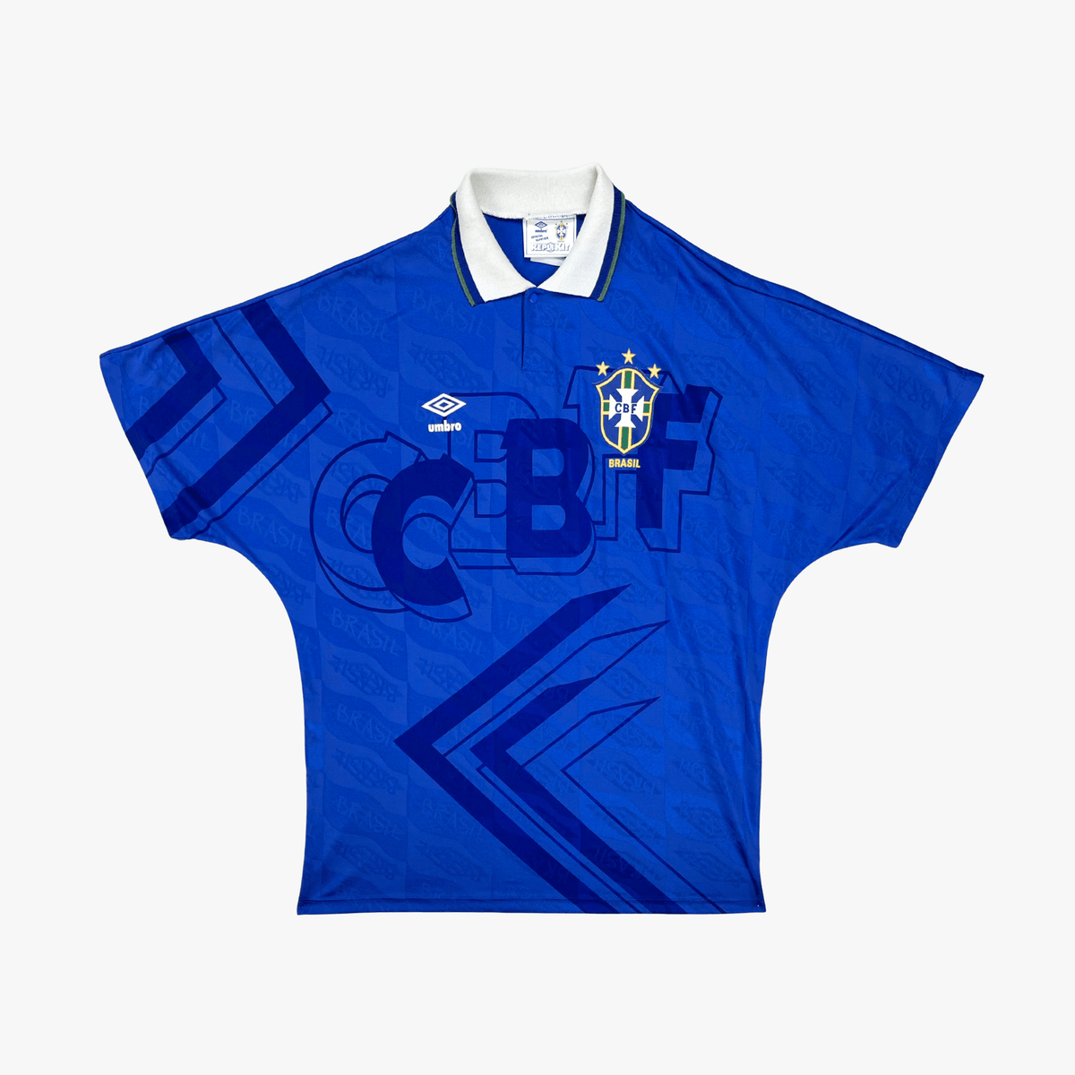 Vintage Brazil 1991-1993 Away football shirt, size XL | Nostalgic Football Shirts
