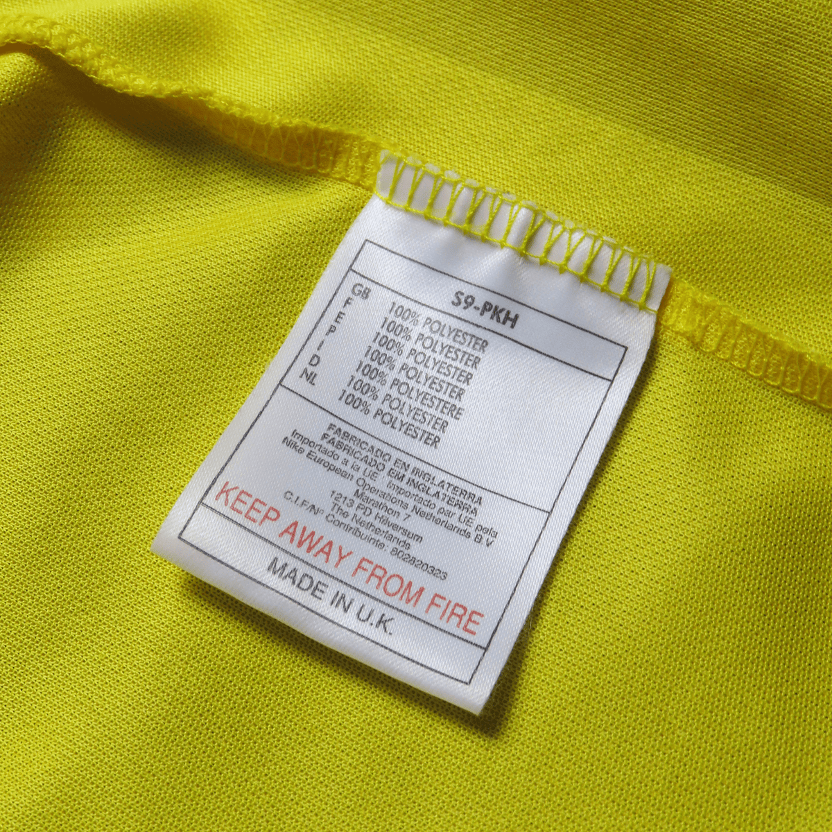 Authentic Nike Brazil 1998-2000 Home shirt, Ronaldo 9 on the back, size XL | Nostalgic Football Shirts