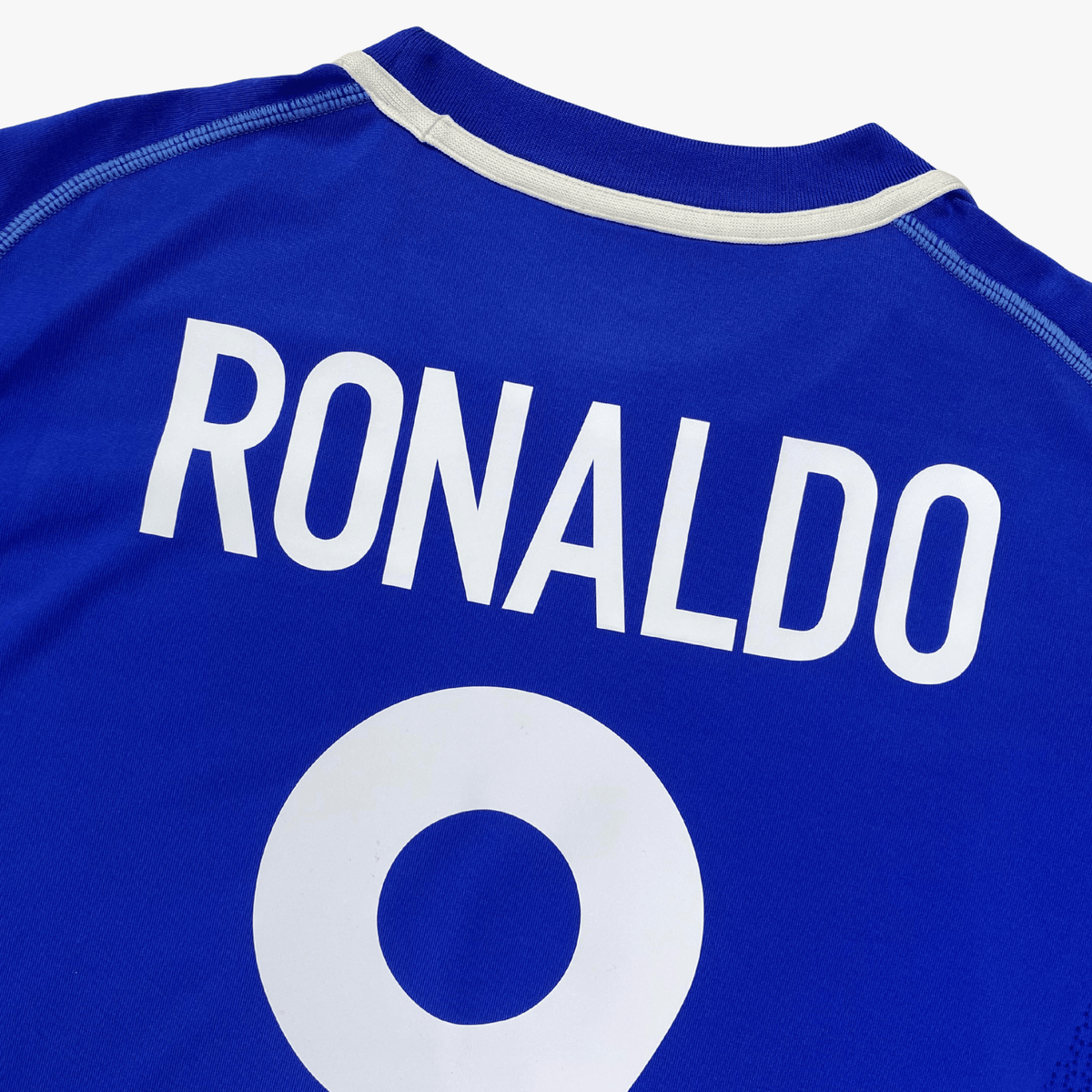 Retro Brazil 2000-2002 Away football jersey by Nike, Ronaldo 9, size L | Nostalgic Football Shirts