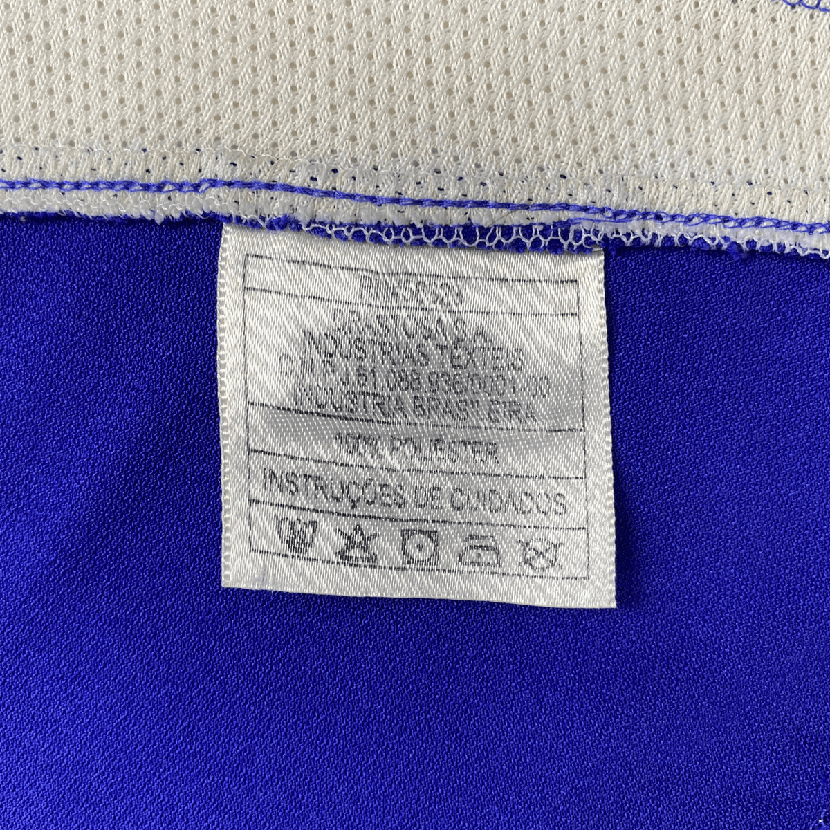 Original Brazil 2002-2004 Away football shirt, size L, Ronaldinho 10 | Nostalgic Football Shirts