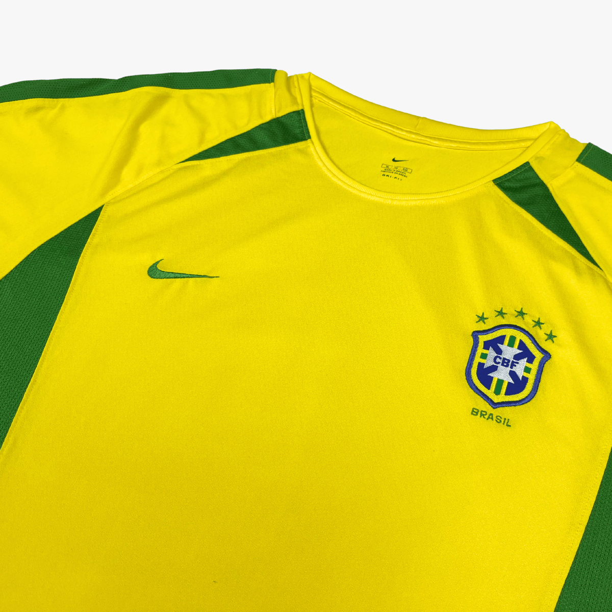 Original Brazil 2002-2004 Home football shirt, size XL | Nostalgic Football Shirts