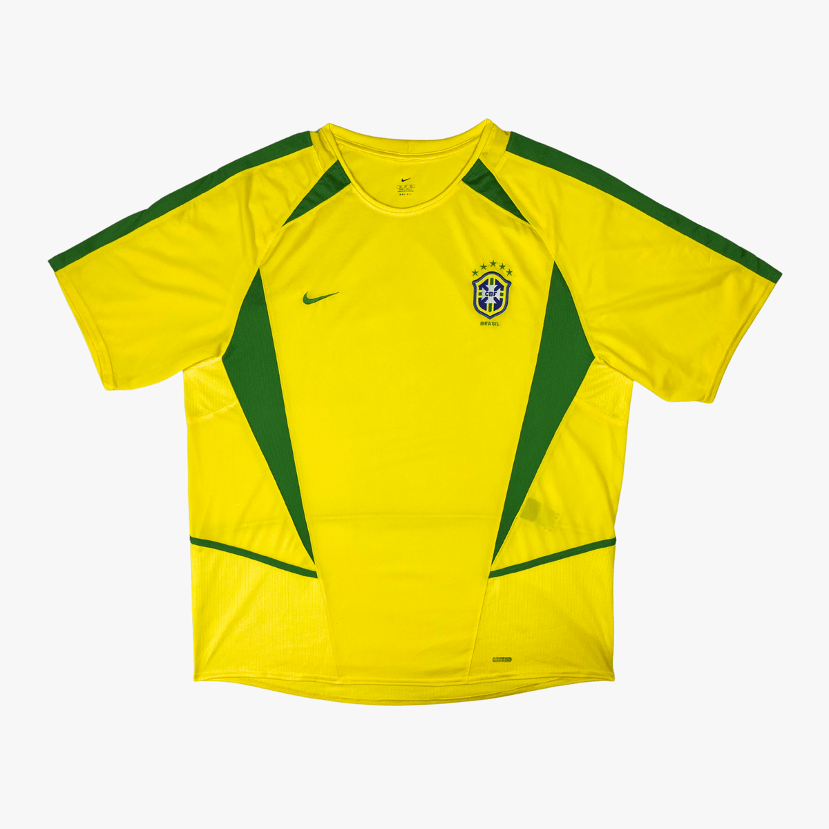 Vintage Brazil 2002-2004 Home football shirt, size XL | Nostalgic Football Shirts