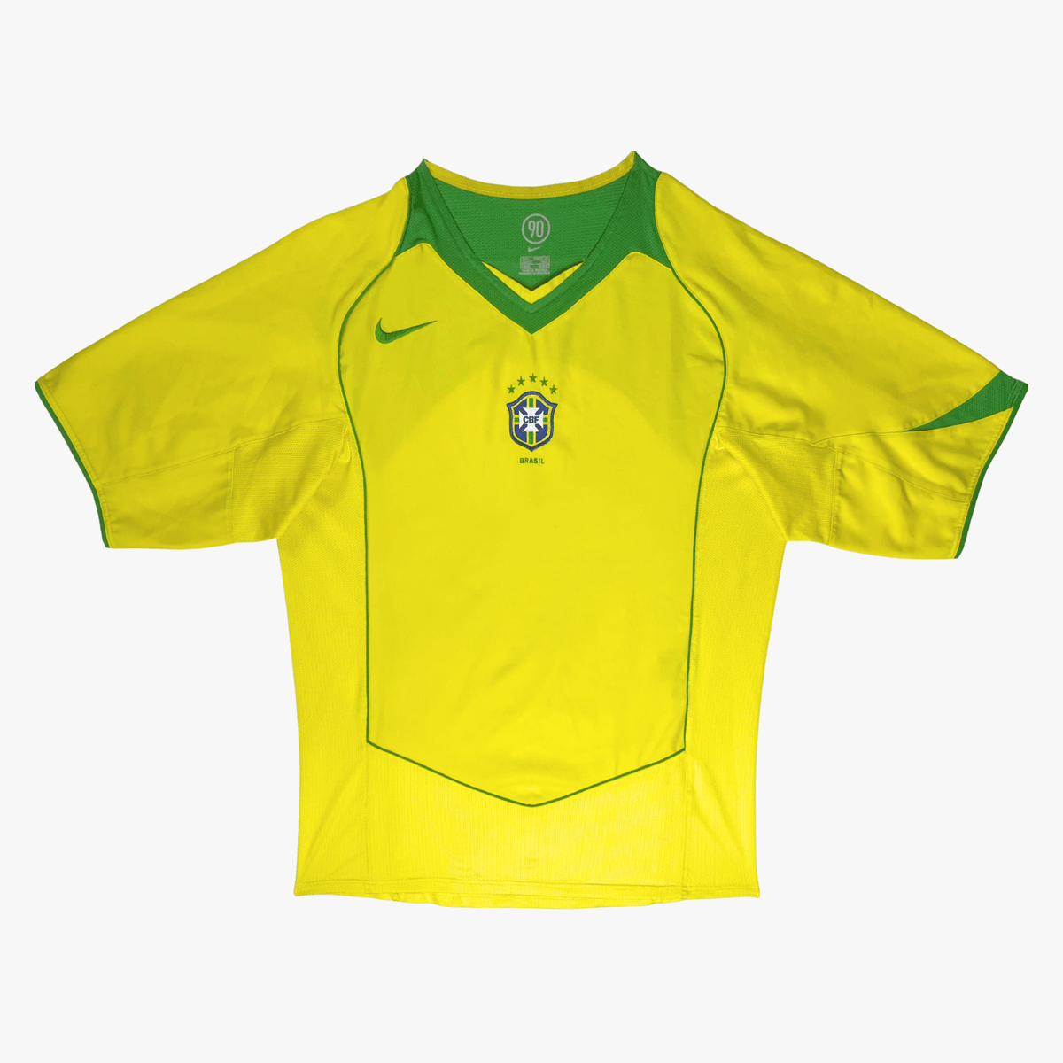 Vintage Brazil 2004-2006 Home football shirt, size L | Nostalgic Football Shirts