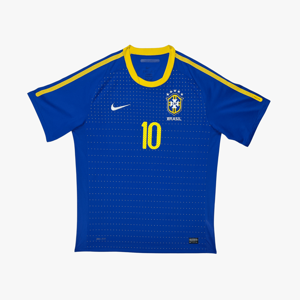 Authentic Nike Brazil 2010-2011 Away shirt, Kaka 10 on the back, size L | Nostalgic Football Shirts