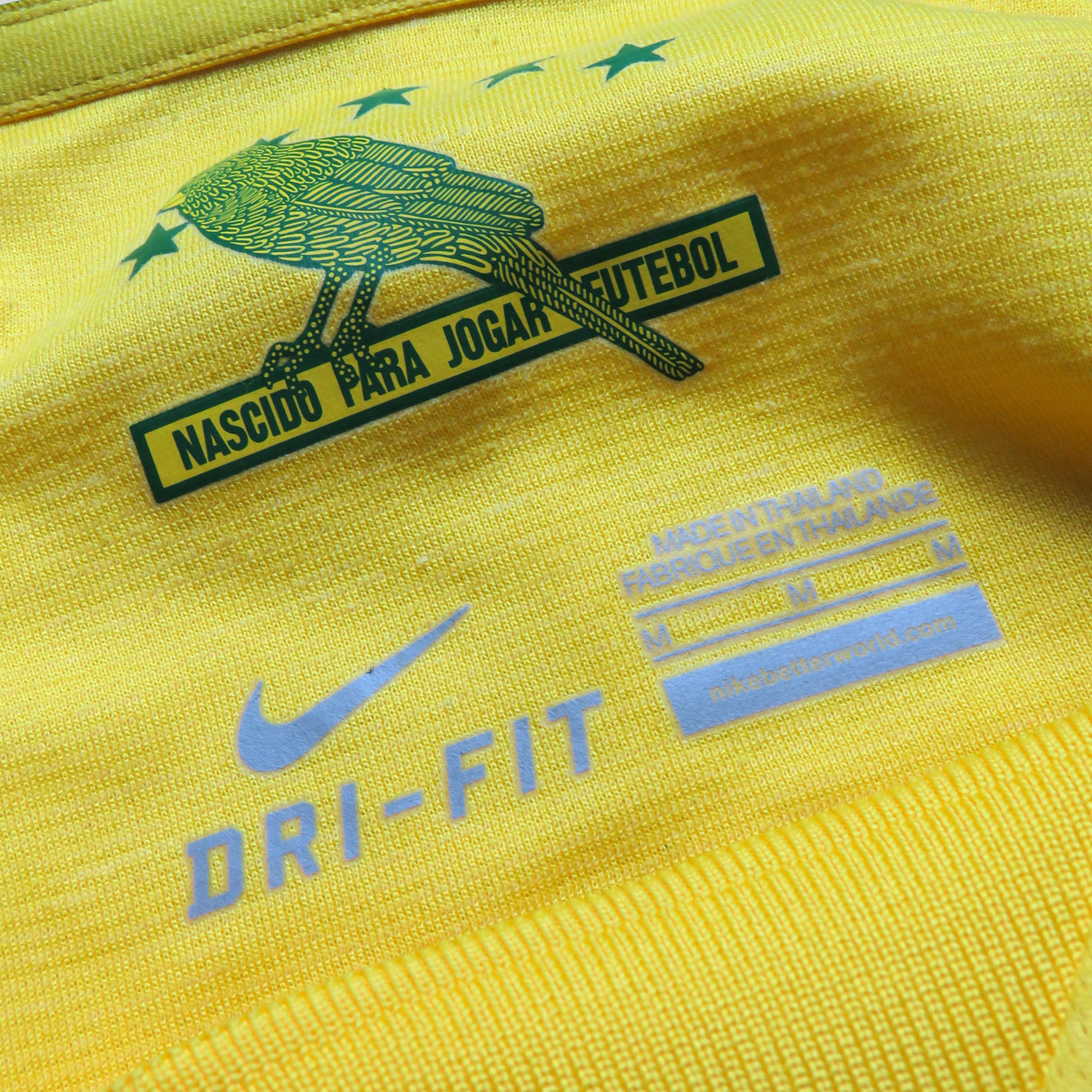 Vintage Brazil 2013-2014 Home football shirt with Neymar 11 print, size M | Nostalgic Football Shirts