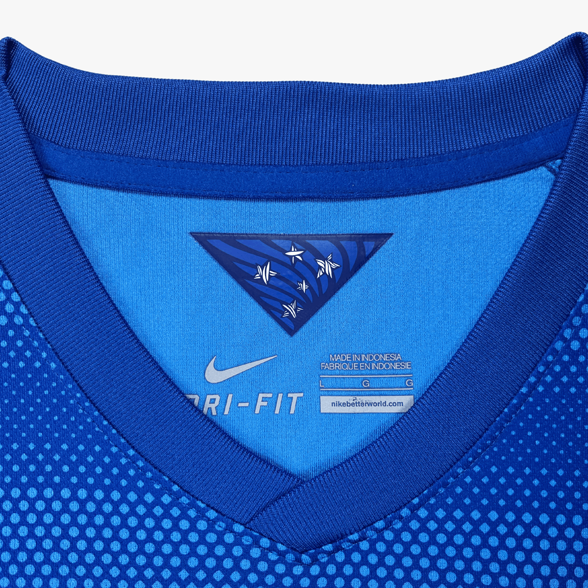 Retro Brazil 2014-2015 Away football jersey by Nike, Neymar Jr 10, size L | Nostalgic Football Shirts