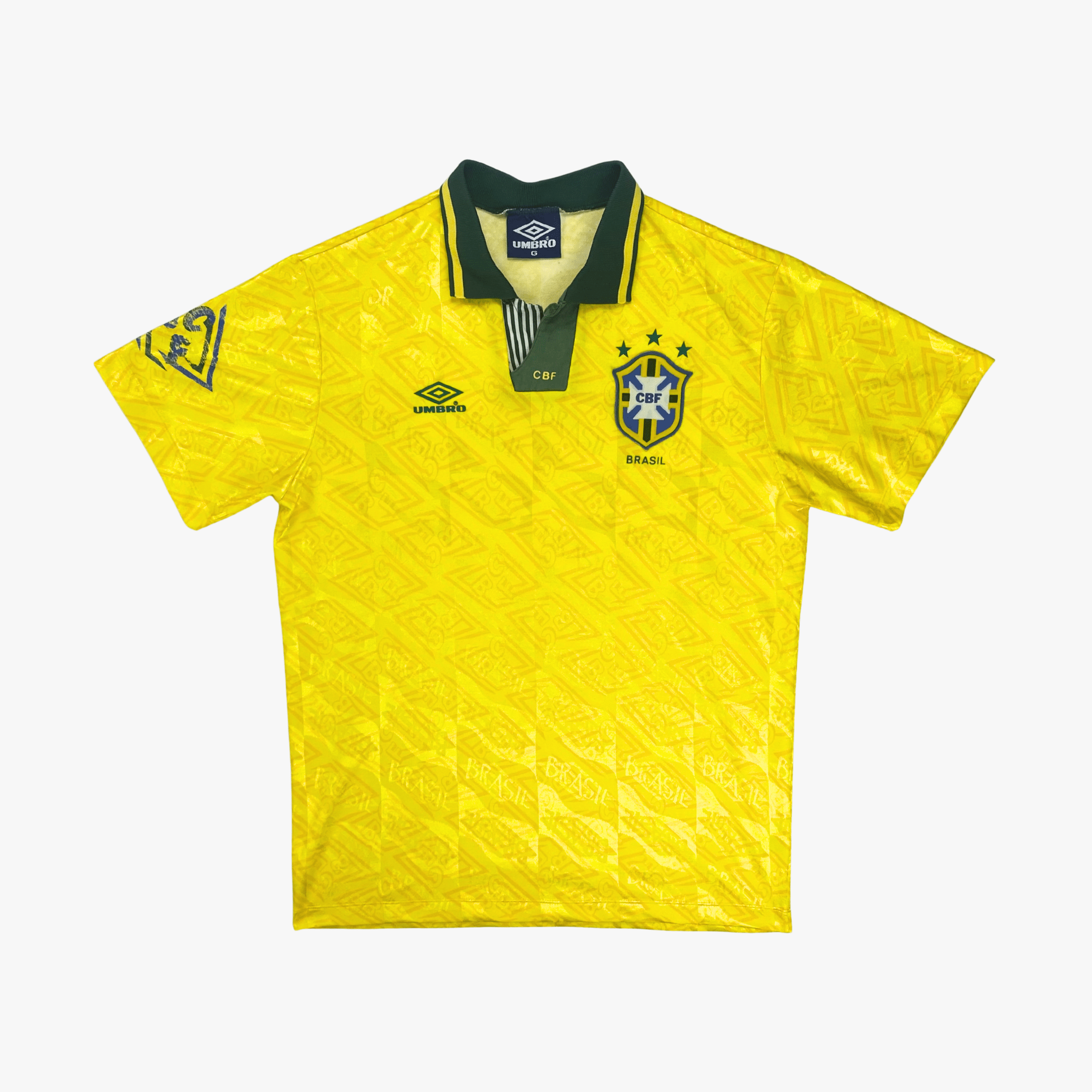 Brazil 1991-93 Home Shirt L