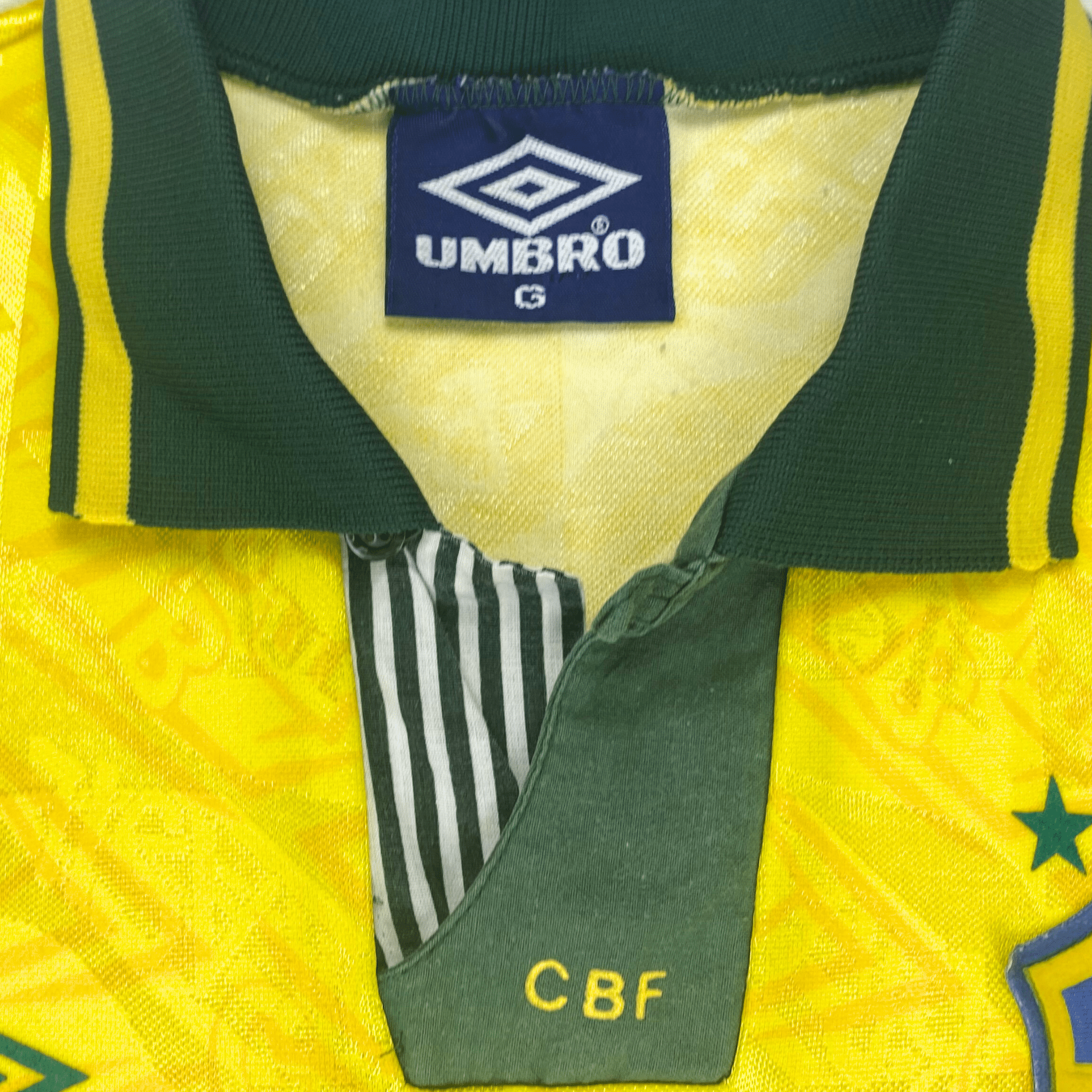 Brazil 1991-93 Home Shirt L