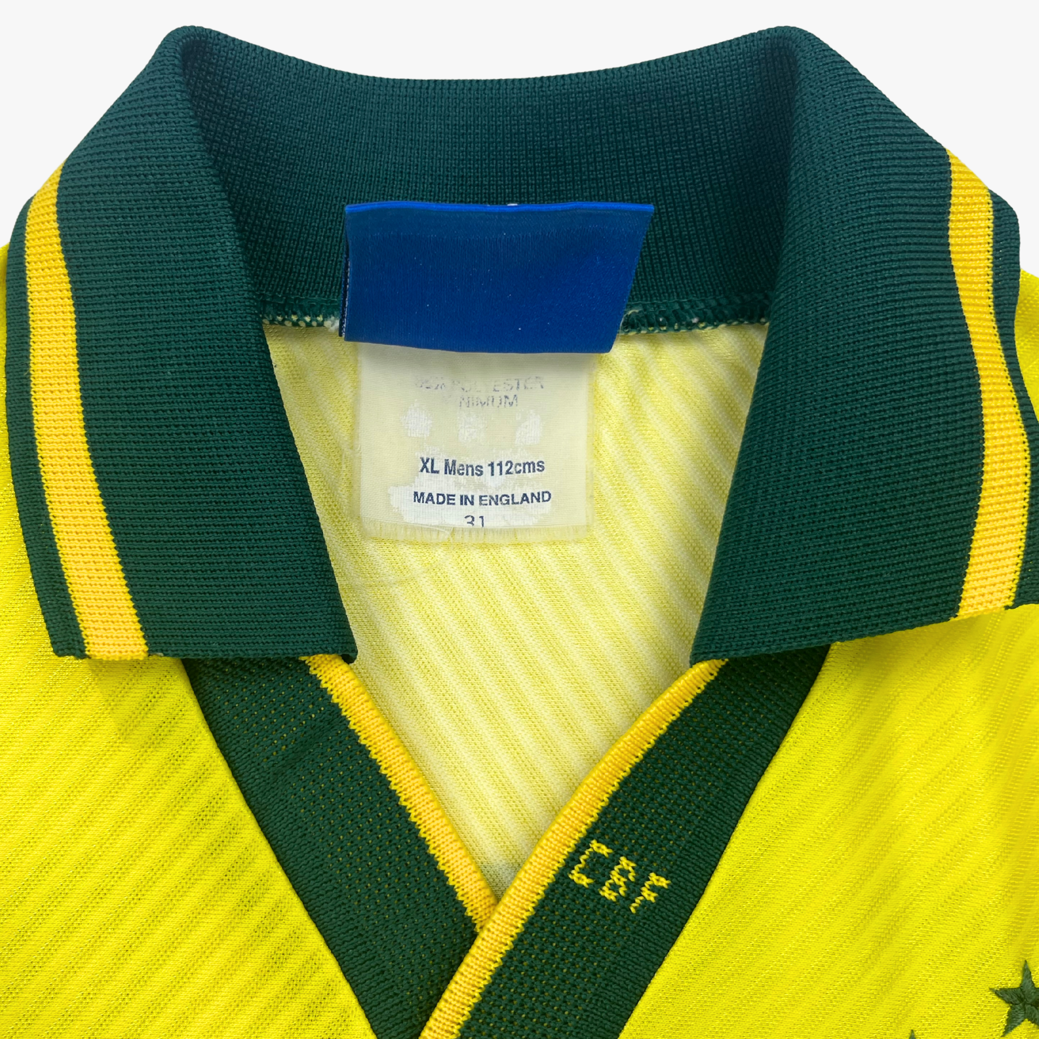 Brazilië 1995-96 Thuisshirt Romario XL