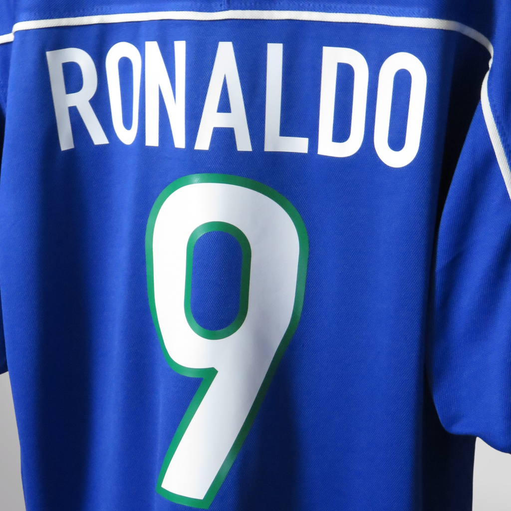 Brazil 1998-00 Away Ronaldo #9 Shirt L