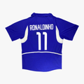 Brazil 2002-04 Away Ronaldinho #10 Shirt L