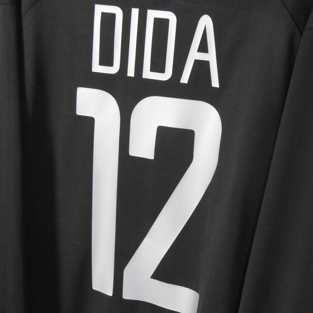 Brazil 2002-04 Keeper Dida #12 Shirt XL