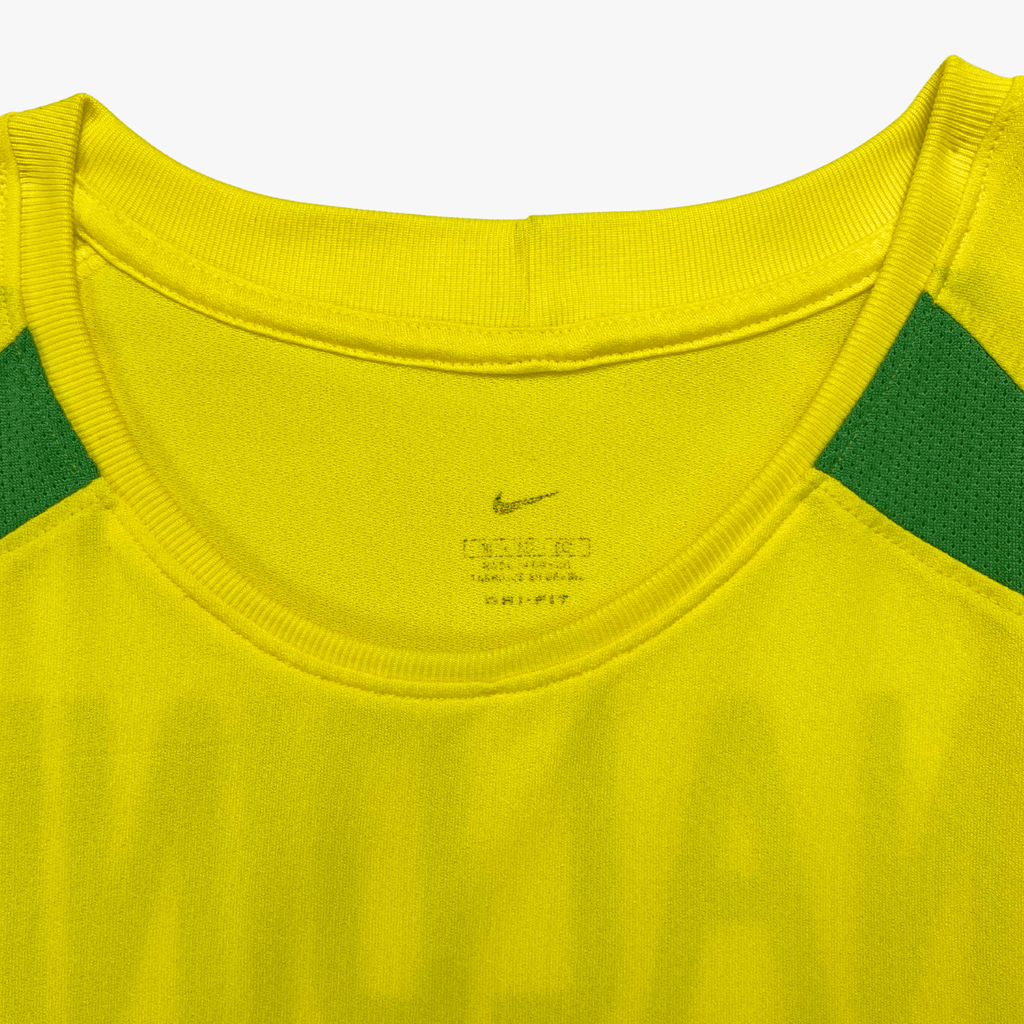 Brazil 2002-04 Home Ronaldinho #11 Shirt XL