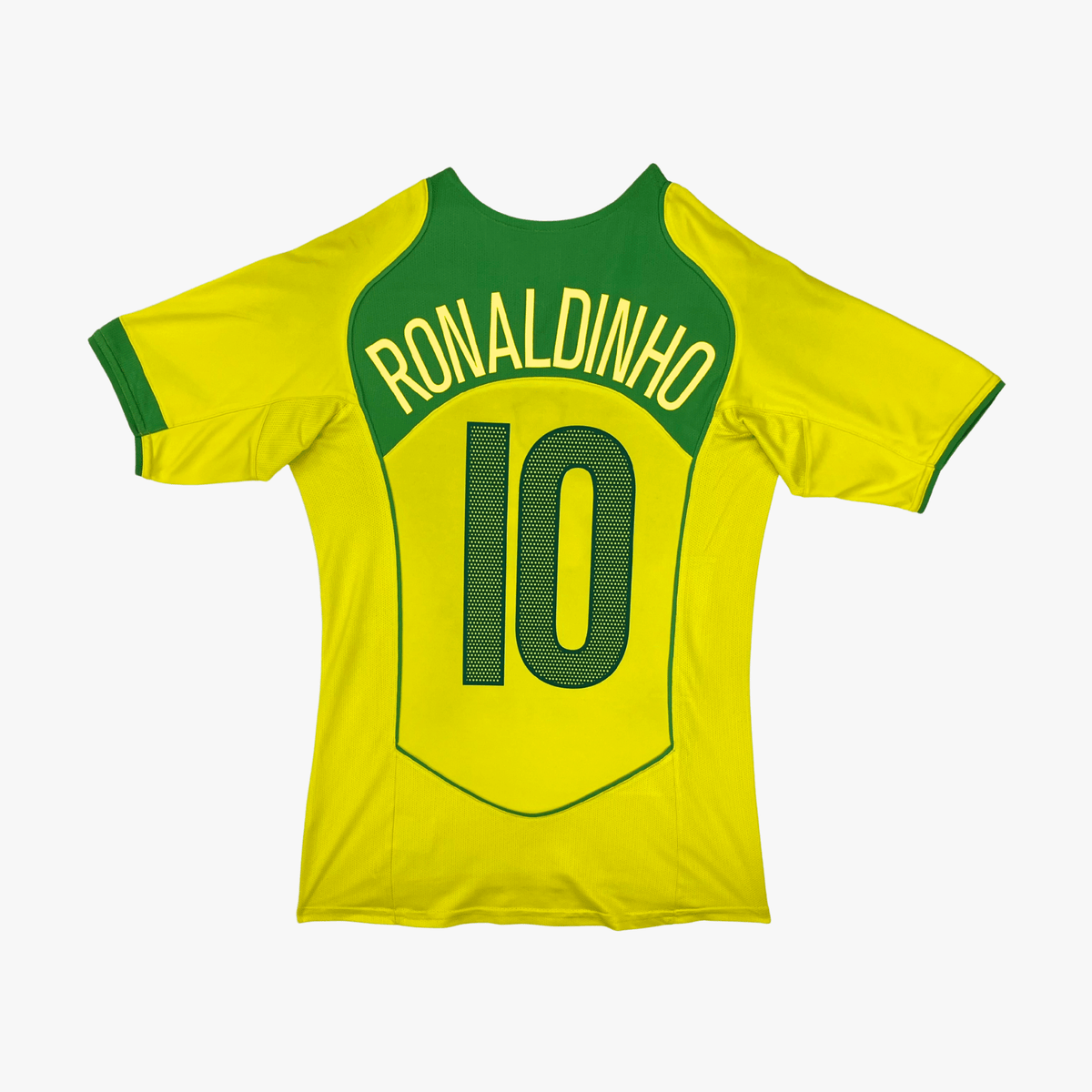 Brazil 2004-06 Home Ronaldinho #10 Shirt M