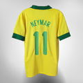 Brazil 2013-14 Home Neymar #11 Shirt M
