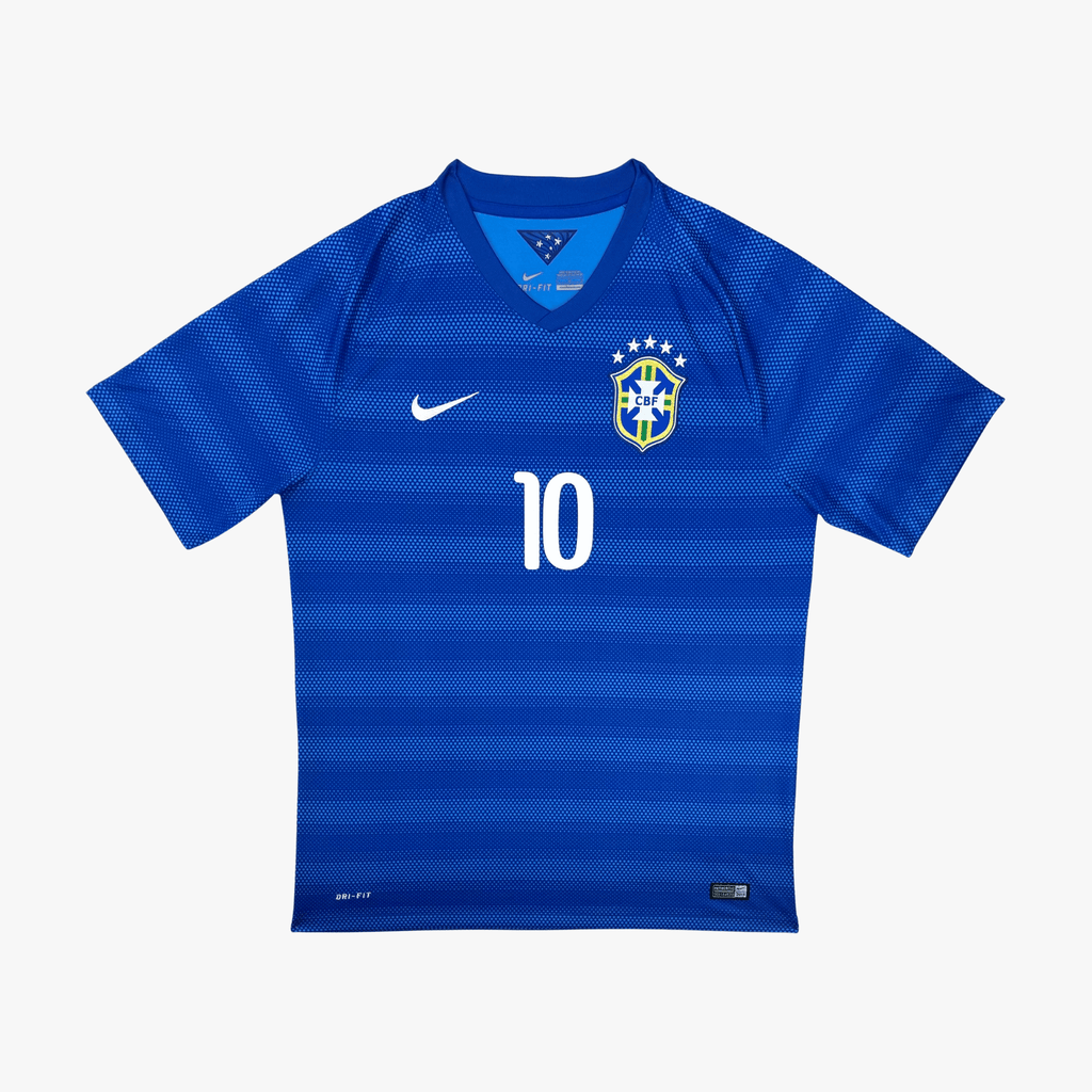 Brazil 2014-15 Away Neymar Jr #10 Shirt L