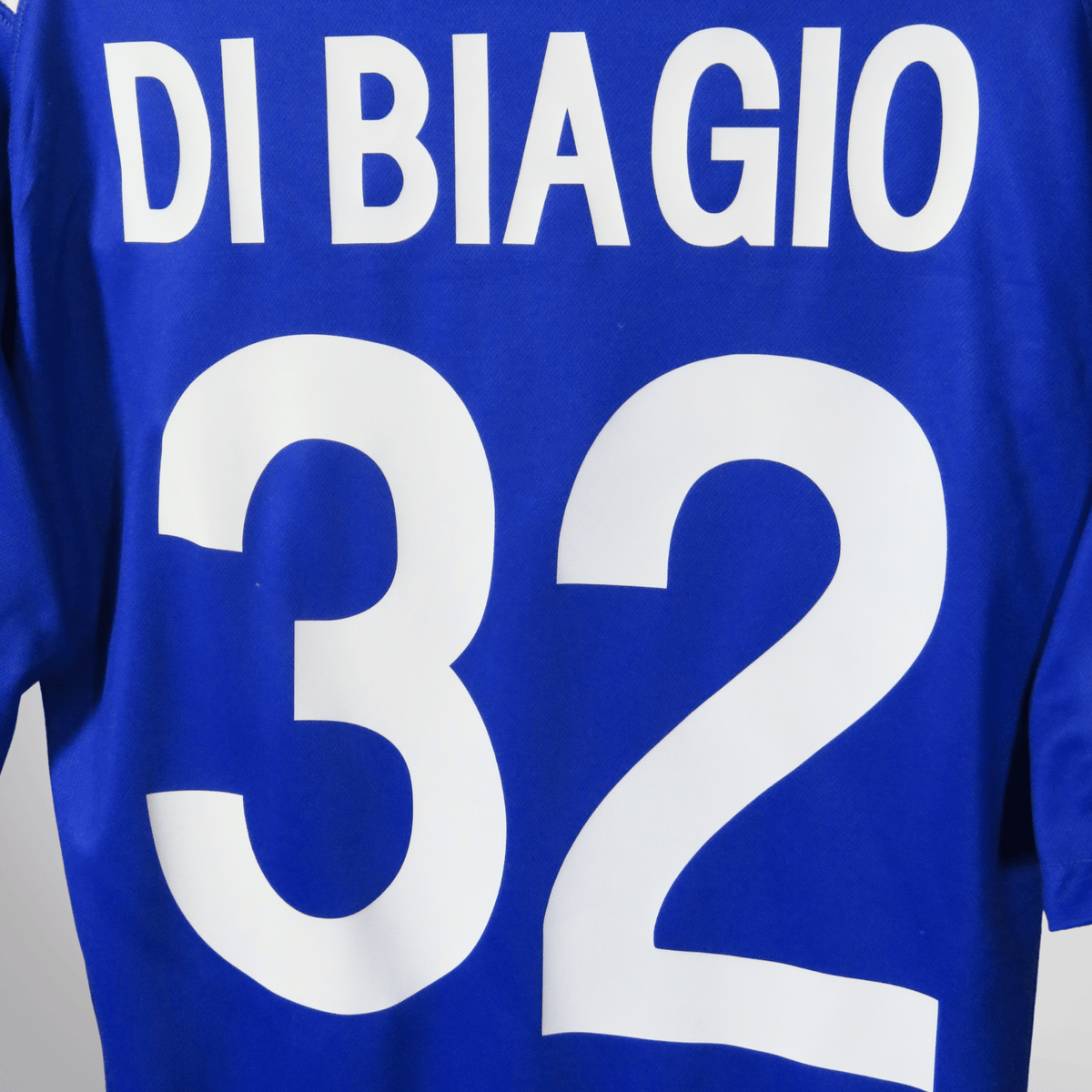 Retro Brescia 2004-2005 Home football jersey by Kappa, Di Biagio 32, size L | Nostalgic Football Shirts