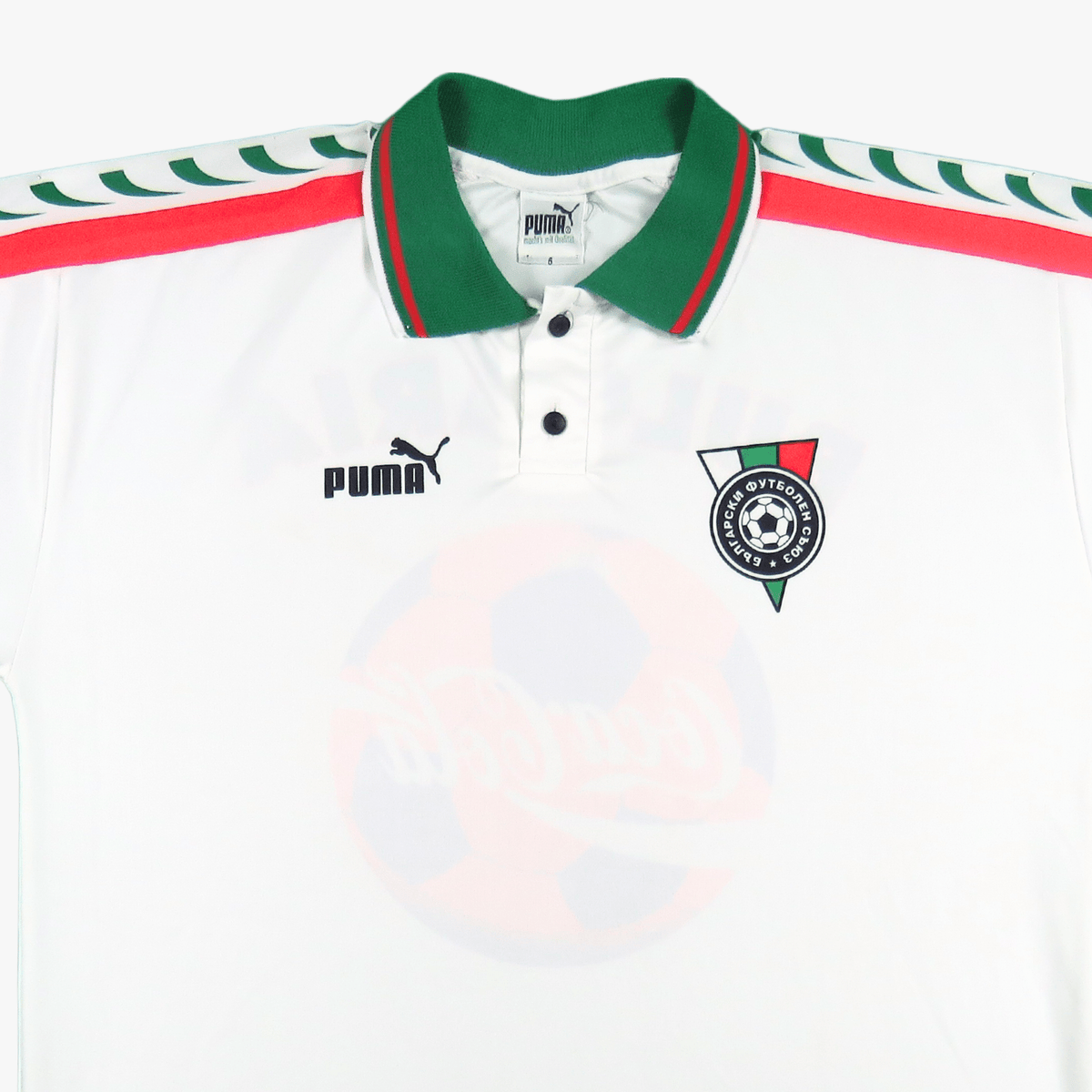 Authentic Puma Bulgaria 1996-1998 Home shirt, size M | Nostalgic Football Shirts