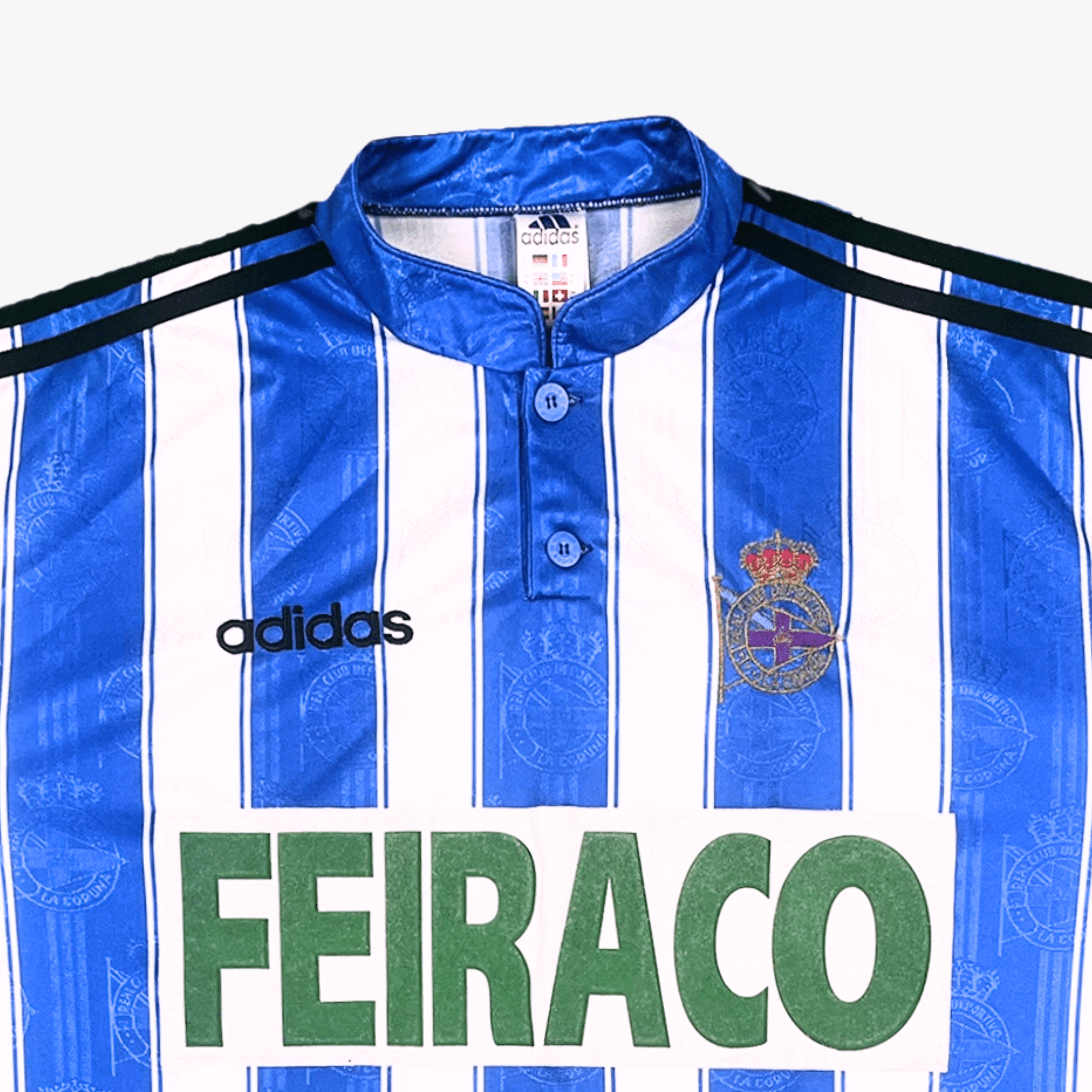 Deportivo de La Coruña 1996-98 Home Shirt XL