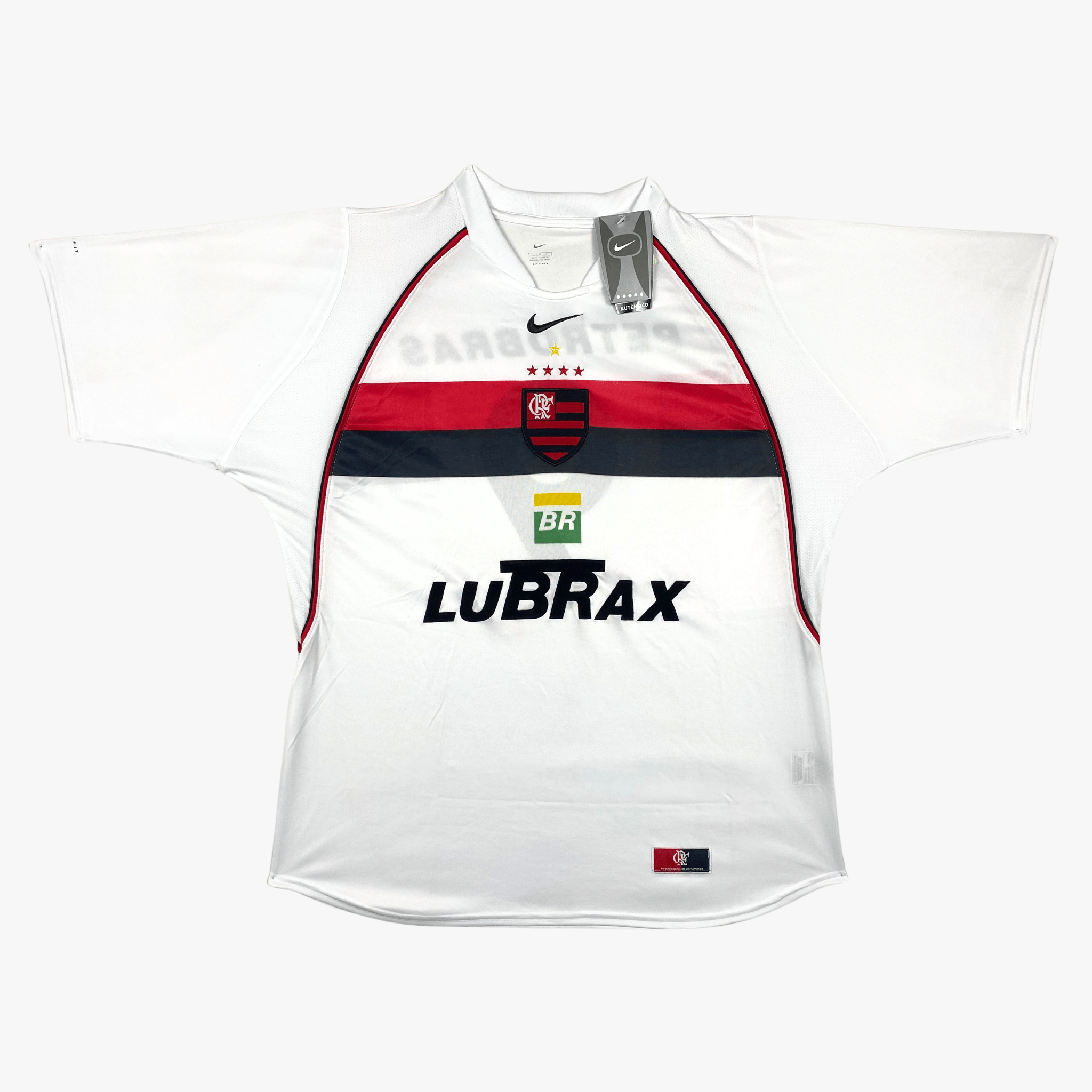 CR Flamengo 2002-03 Chemise BNWT Extérieur L