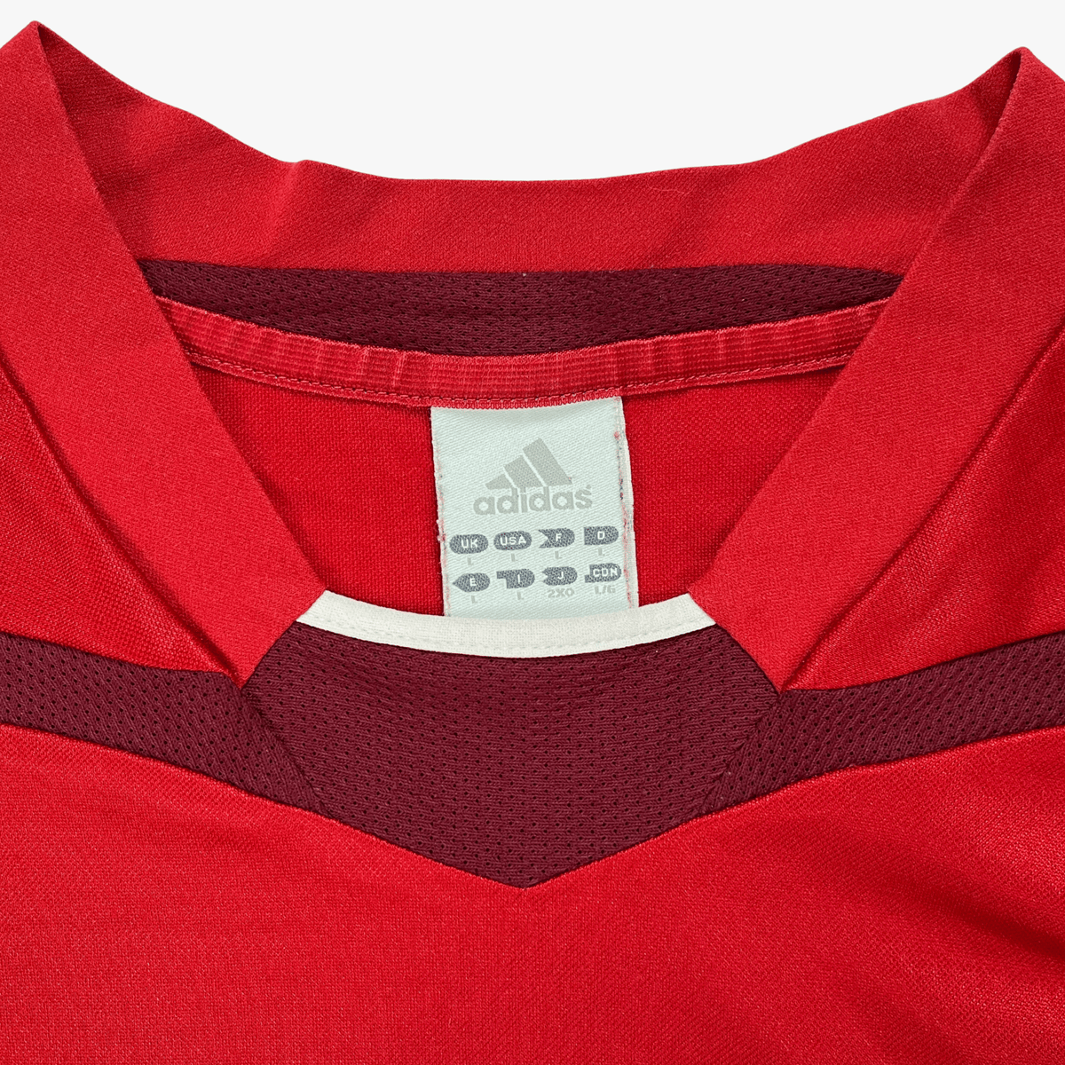 Authentic Adidas Canada 2004-2006 Home shirt, size L, product code 605350 | Nostalgic Football Shirts