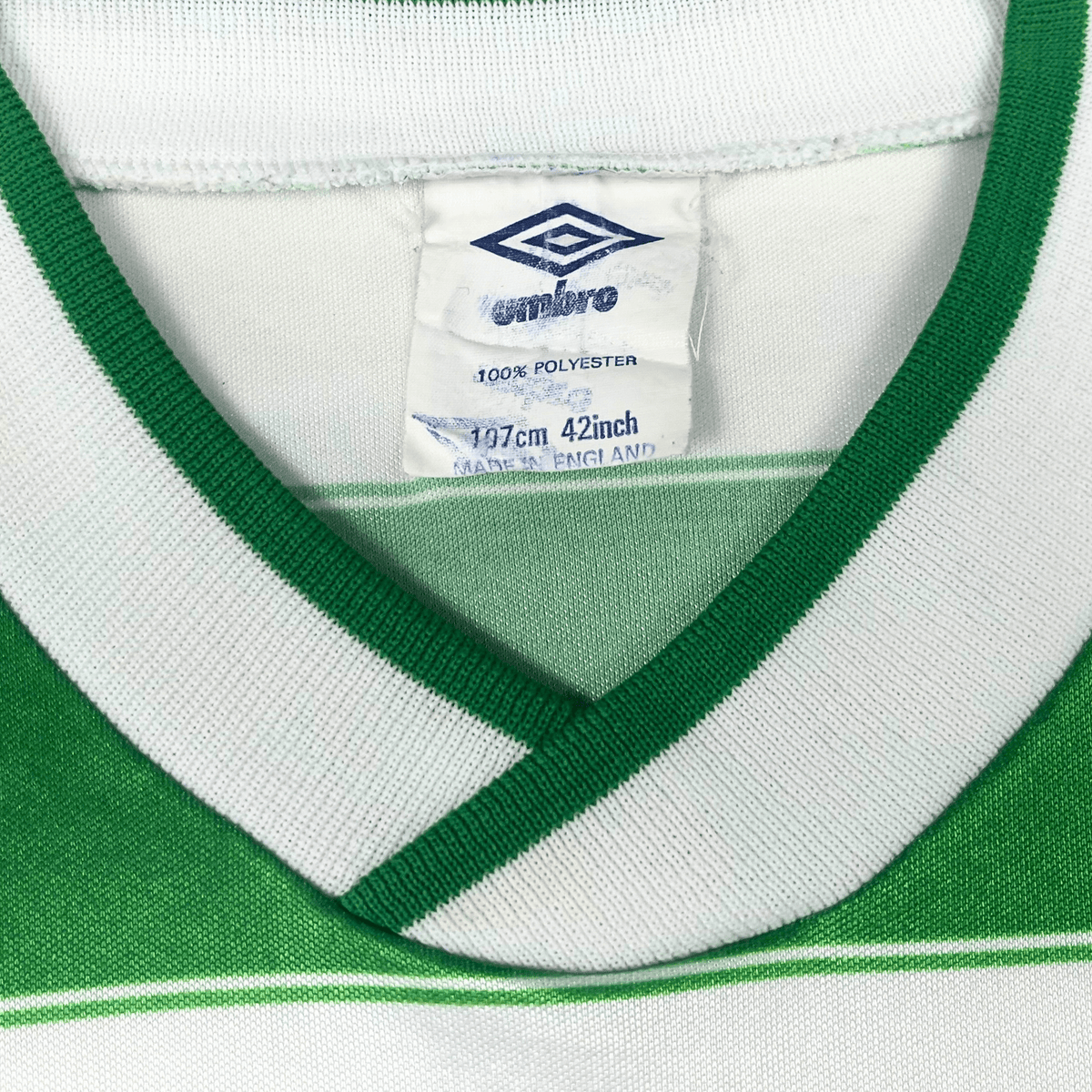 Retro Celtic 1985-1987 Home football jersey by Umbro, size XL | Nostalgic Football Shirts