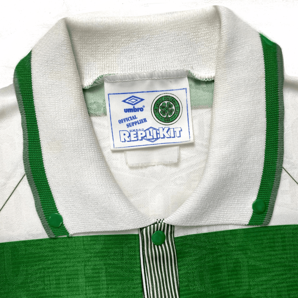 Authentic Umbro Celtic 1991-1992 Home shirt, size XL | Nostalgic Football Shirts