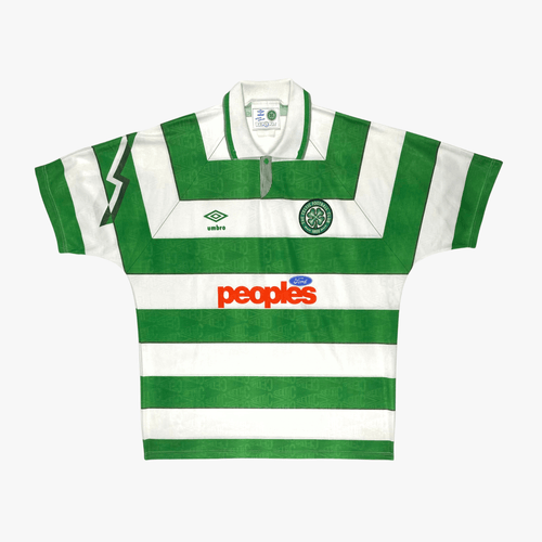 Vintage Celtic 1991-1992 Home football shirt, size XL | Nostalgic Football Shirts