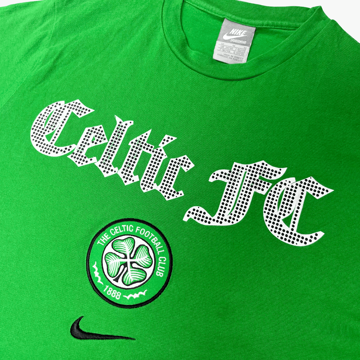 Retro Celtic 2010-2011 t-shirt by Nike, size M | Nostalgic Football Shirts