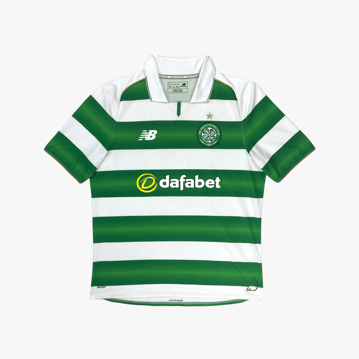 Authentic New Balance Celtic 2016-2017 Home shirt, Moussa Dembélé 10 on the back, size M | Nostalgic Football Shirts