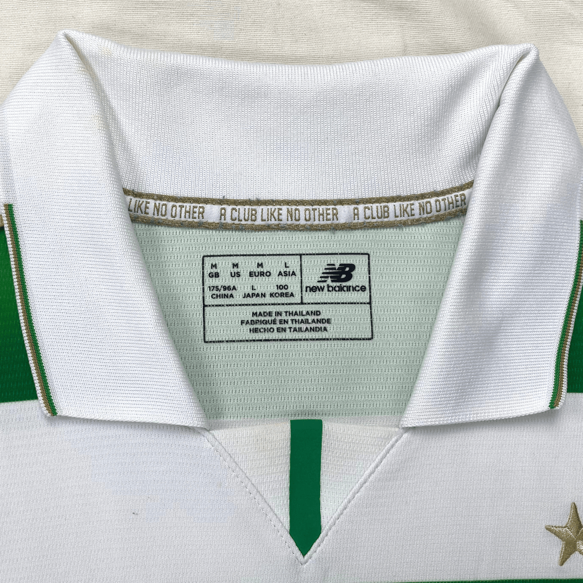 Retro Celtic 2016-2017 Home football jersey by New Balance, Moussa Dembélé 10, size M | Nostalgic Football Shirts