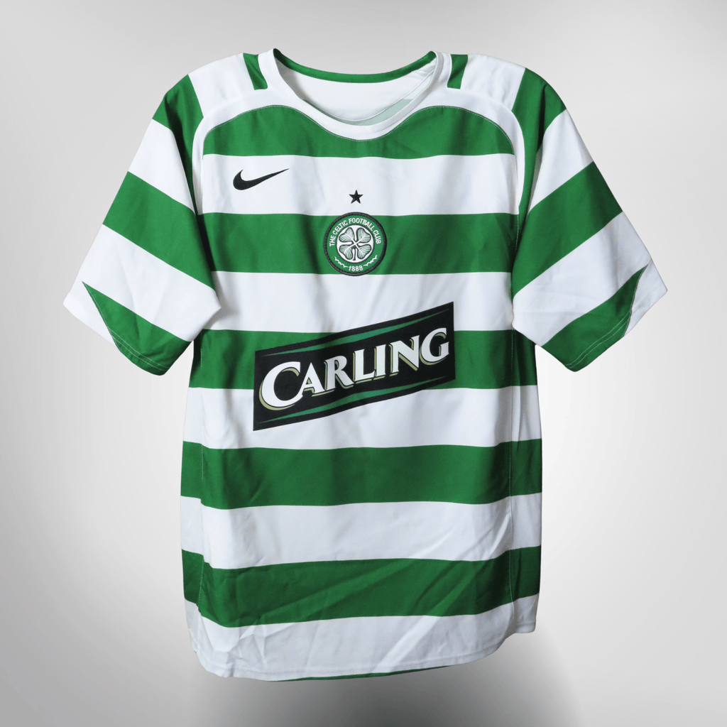 Celtic 2005-06 Home Nakamura #25 Shirt S