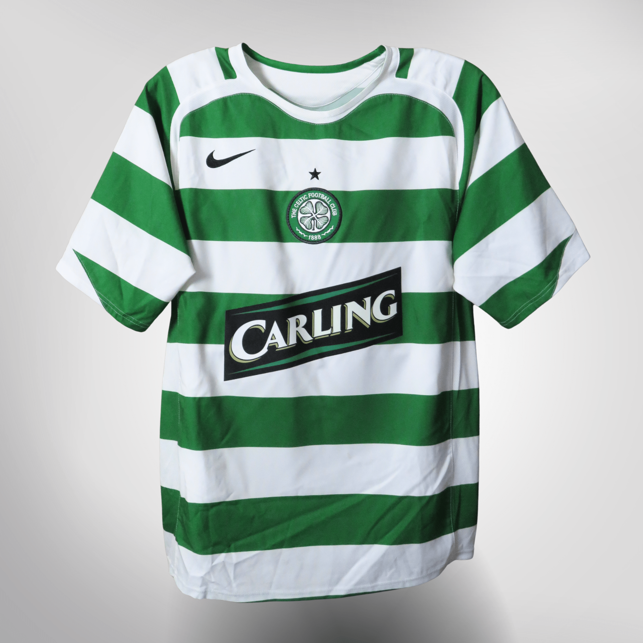 Celtic 2005-06 Home Nakamura #25 Shirt S