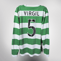 Celtic 2013-14 Home van Dijk #5 Shirt M