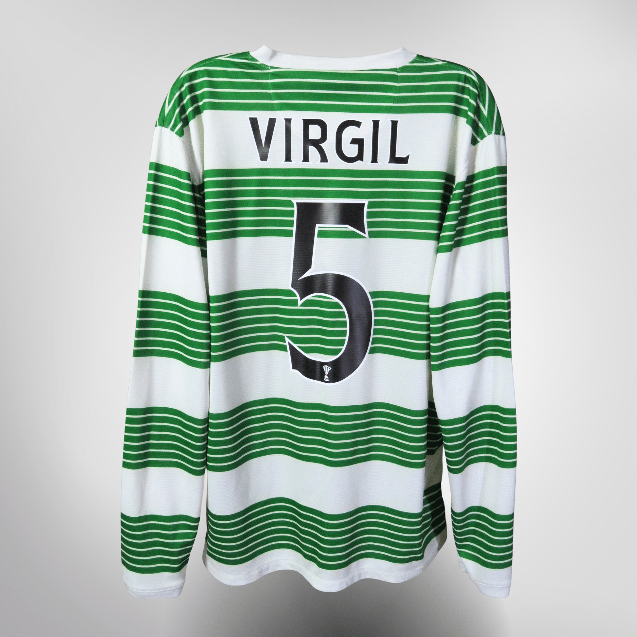 Celtic 2013-14 Home van Dijk #5 Shirt M
