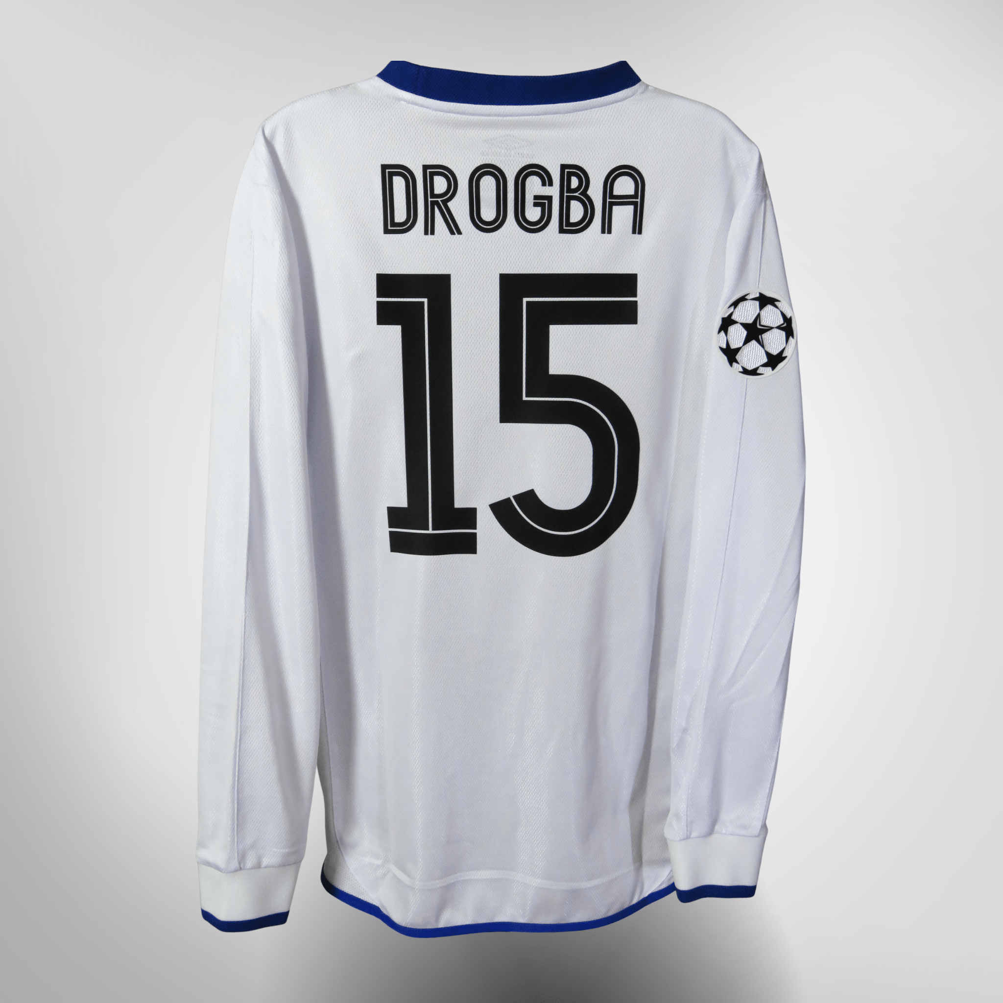 Chelsea 2003-05 Away Drogba #15 Shirt M – Nostalgic Football Shirts