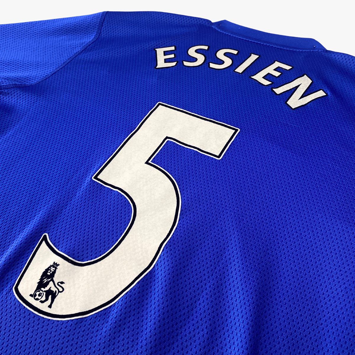 Retro Chelsea 2009-2010 Home football jersey by Adidas, Essien 5, size S | Nostalgic Football Shirts