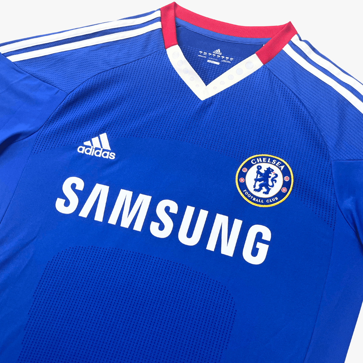 Retro Chelsea 2010-2011 Home football jersey by Adidas, Lampard 8, size S | Nostalgic Football Shirts