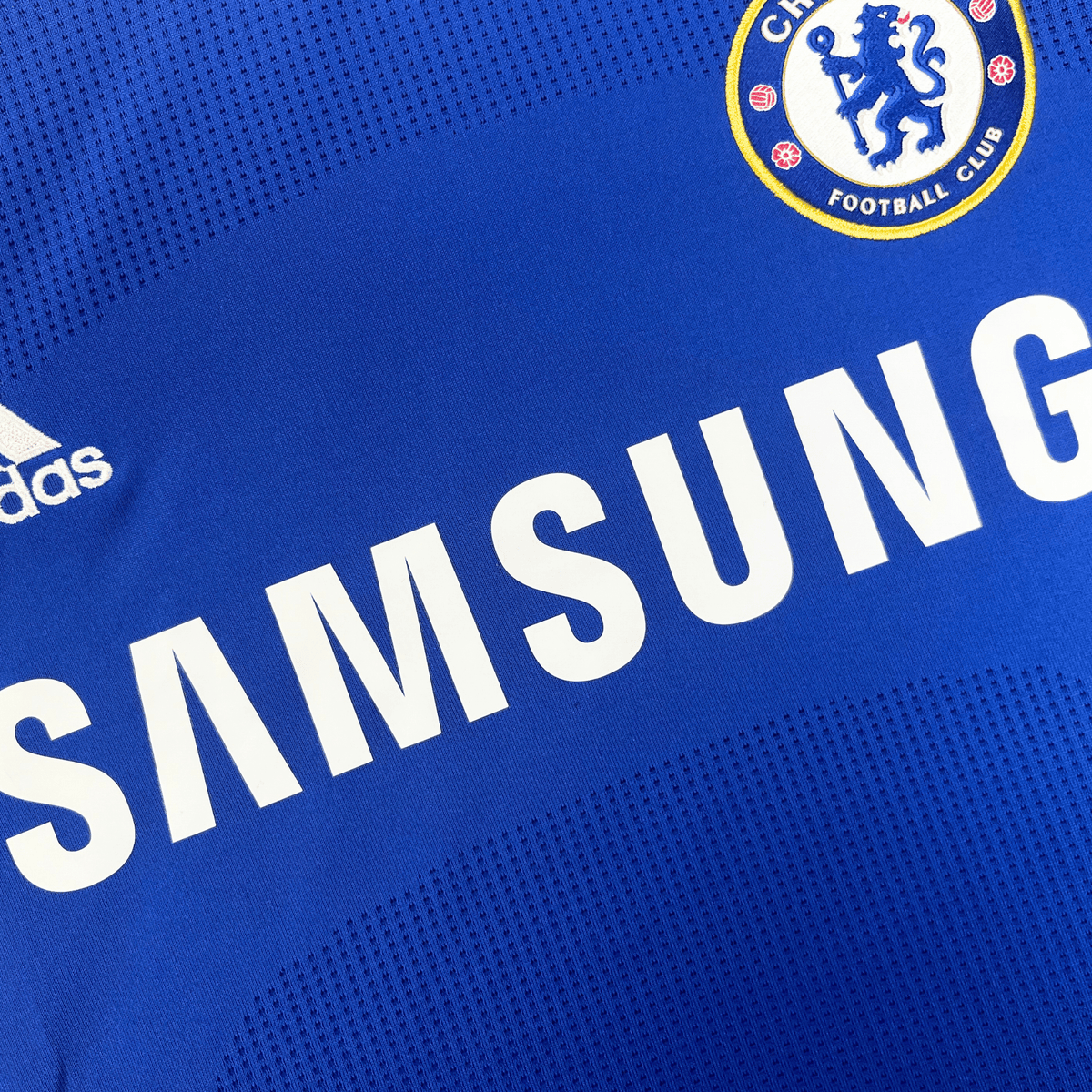 Retro Chelsea 2010-2011 Home football jersey by Adidas, Lampard 8, size S | Nostalgic Football Shirts
