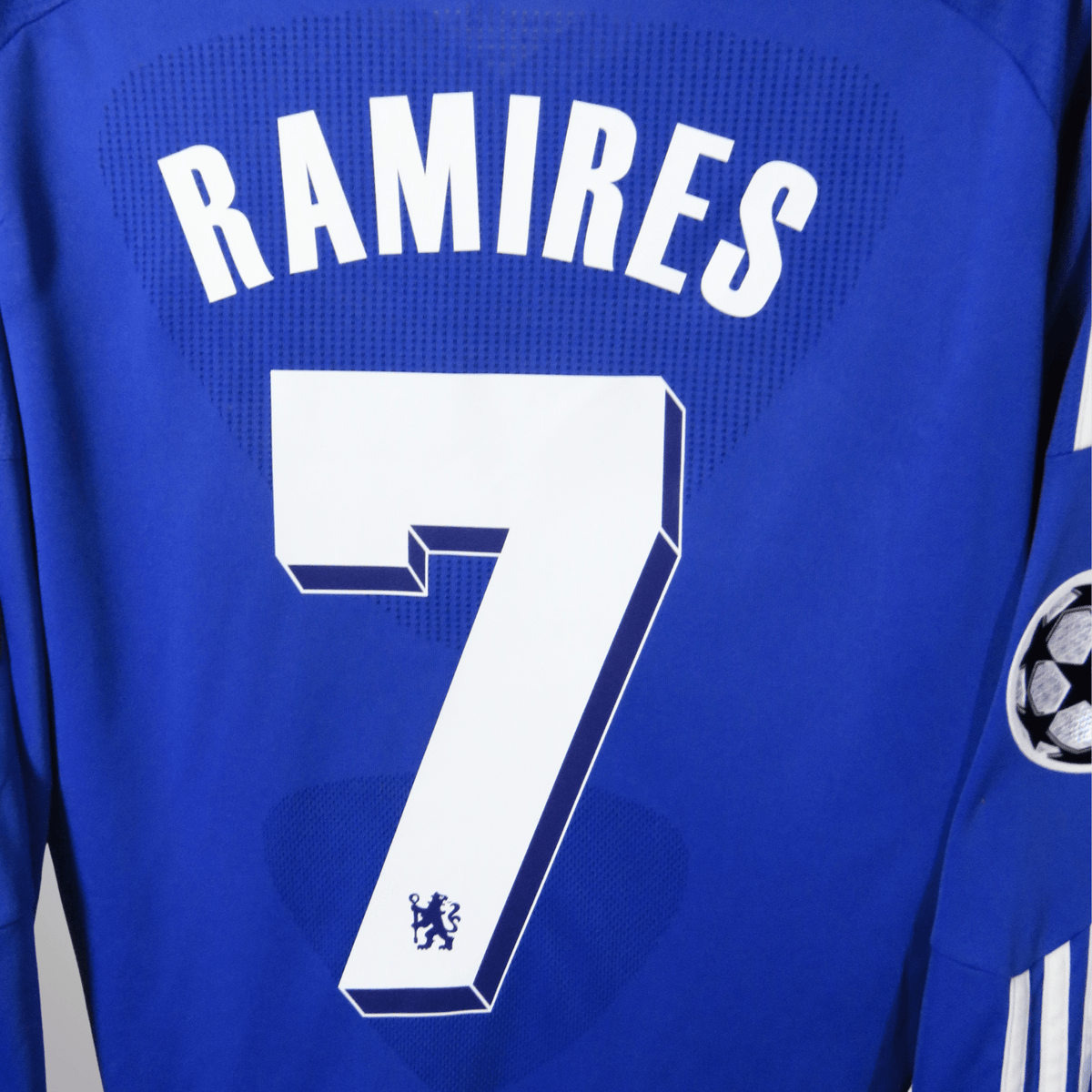 Retro Chelsea 2010-2011 Home longsleeve football jersey by Adidas, Ramires 7, size M | Nostalgic Football Shirts