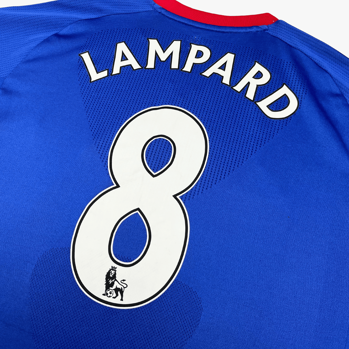 Retro Chelsea 2010-2011 Home football jersey by Adidas, Lampard 8, size M | Nostalgic Football Shirts