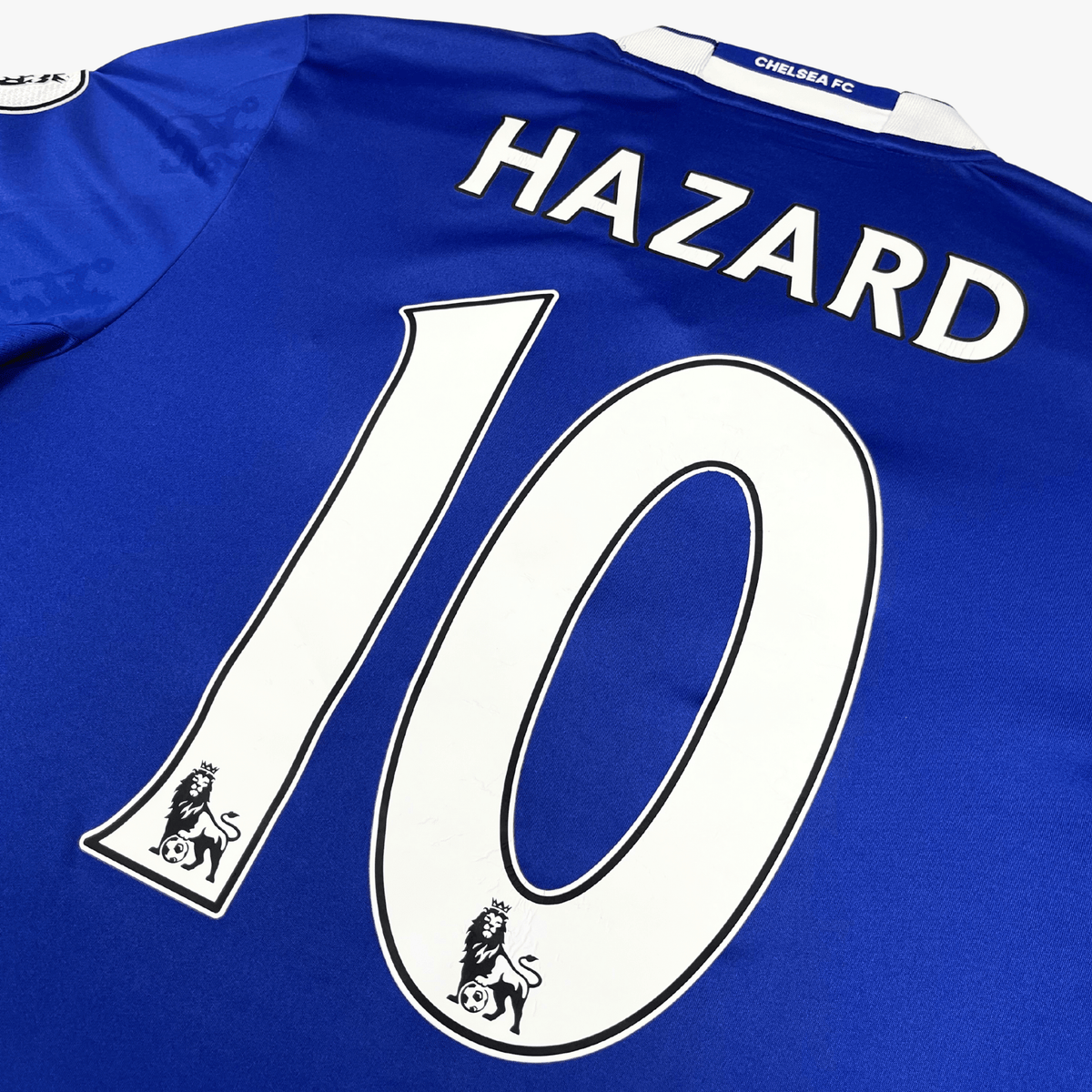 Retro Chelsea 2016-2017 Home football jersey by Adidas, Hazard 10, size S | Nostalgic Football Shirts